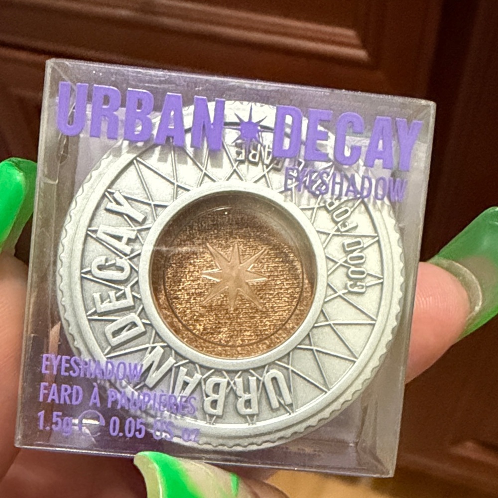 Urban Decay Baked Shimmer Metallic Bronze Eyeshadow vintage original case - Picture 5 of 5